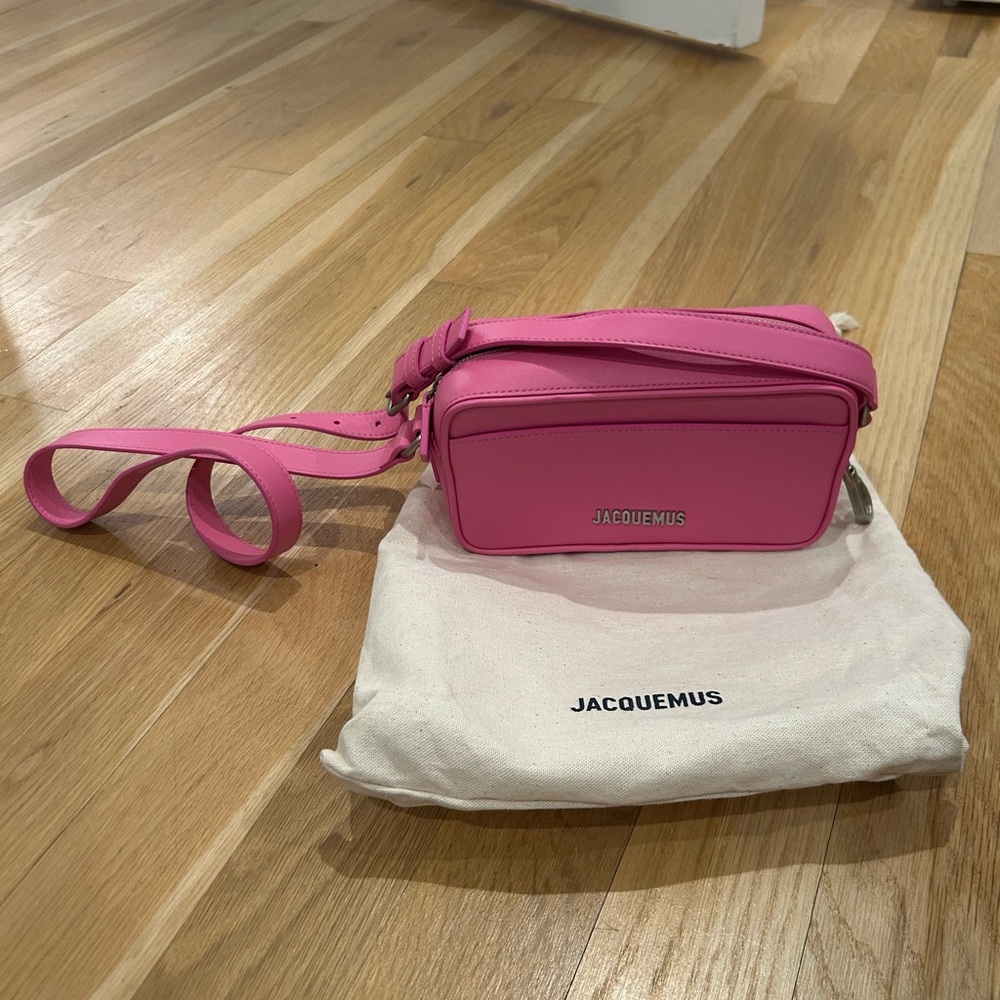 Jacquemus Le Baneto Crossbody Bag, Pink - Picture 10 of 10